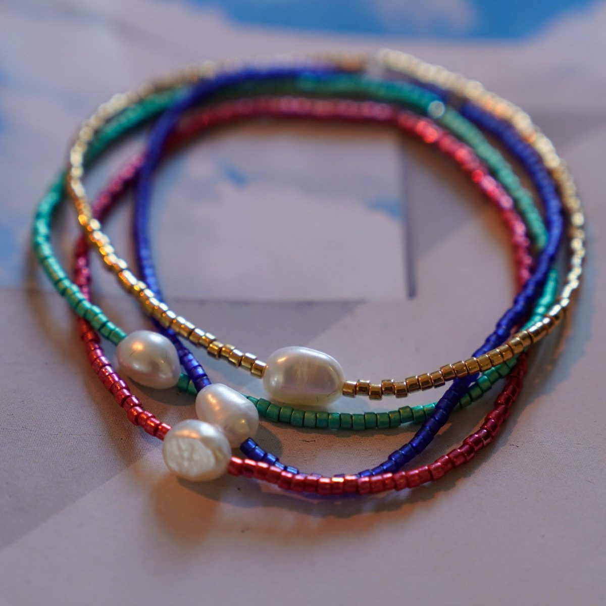 Handcraft Miyuki pearl bracelets